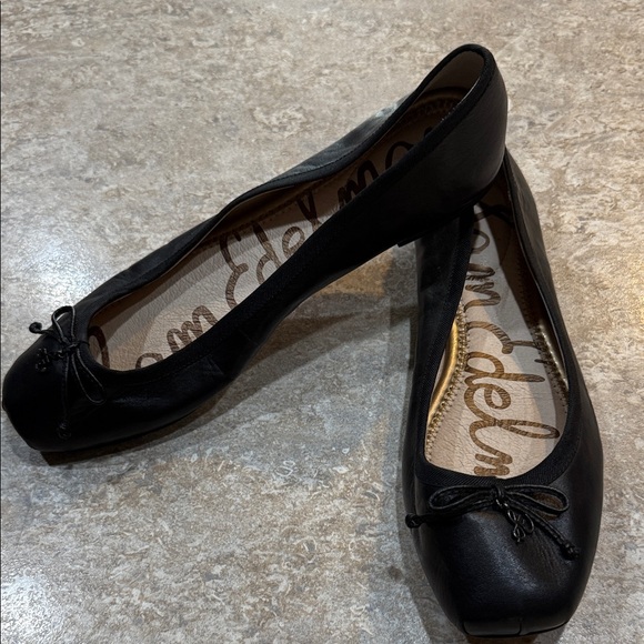 Sam Edelman Black Ballet Flats - Picture 1 of 8